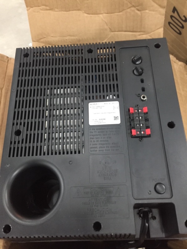 Photo 1 of Sony SACS9 10-Inch Active Subwoofer,Black
