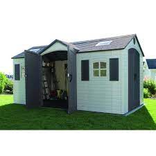 Photo 1 of 15 ft. x 8 ft. Double Door Storage Shed
AS IS FACTORY NEW 