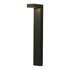 Photo 1 of 3-Watt Black Outdoor Integrated LED Landscape Path Light
