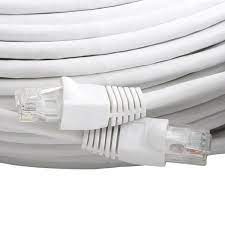 Photo 1 of 150 ft. CAT6 Ethernet Cable in White
