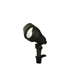 Photo 1 of 9.8-Watt Millennium Black Adjustable Light Color Outdoor Integrated LED Landscape Flood Light
