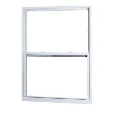 Photo 1 of 31-3/8 in. x 51-1/4 in. 50 Series Single Hung White Vinyl Window with Nailing Flange 
