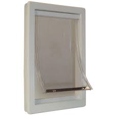 Photo 1 of 7 in. x 11.25 in. Medium Original Frame Dog and Pet Door
