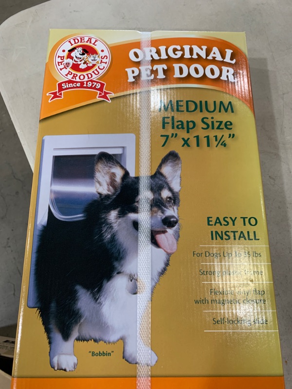 Photo 2 of 7 in. x 11.25 in. Medium Original Frame Dog and Pet Door
