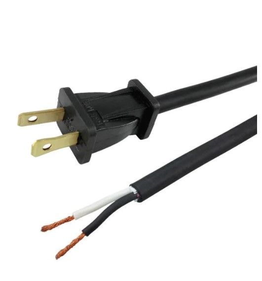 Photo 1 of 8 ft. 16/2 Black Power Tool Cord PACK OF 4
