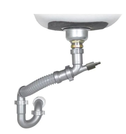 Photo 1 of 1-1/2 in. All-in-One Drain Kit for Single Bowl Kitchen Sinks, Bar Sinks and Utility Sinks
