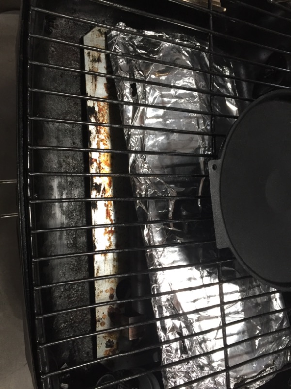 Photo 5 of 1-Burner Portable Propane Gas Table Top Grill in Black
USED, DIRTY, PLEASE SEE PHOTOS 