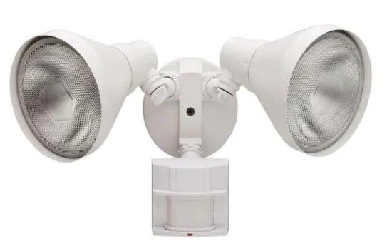 Photo 1 of Defiant 180 Degree Black Motion-Sensing Outdoor Security Light (Store Return)
dirty