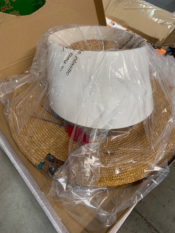 Photo 2 of Vintage Straw Hat
