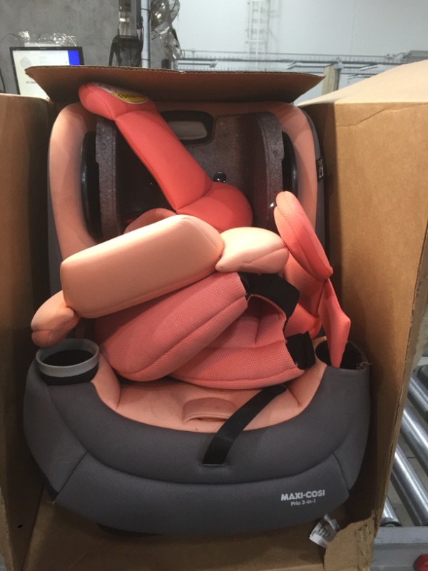 Photo 2 of Maxi-Cosi Pria All-in-One Convertible Car Seat, Peach Amber
