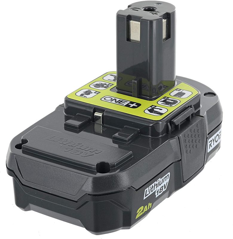 Photo 1 of 
Ryobi P190 2.0 Amp Hour Compact 18V Lithium Ion Battery w/ Cold Weather Performance and (Charger Not Included / Battery Only)
