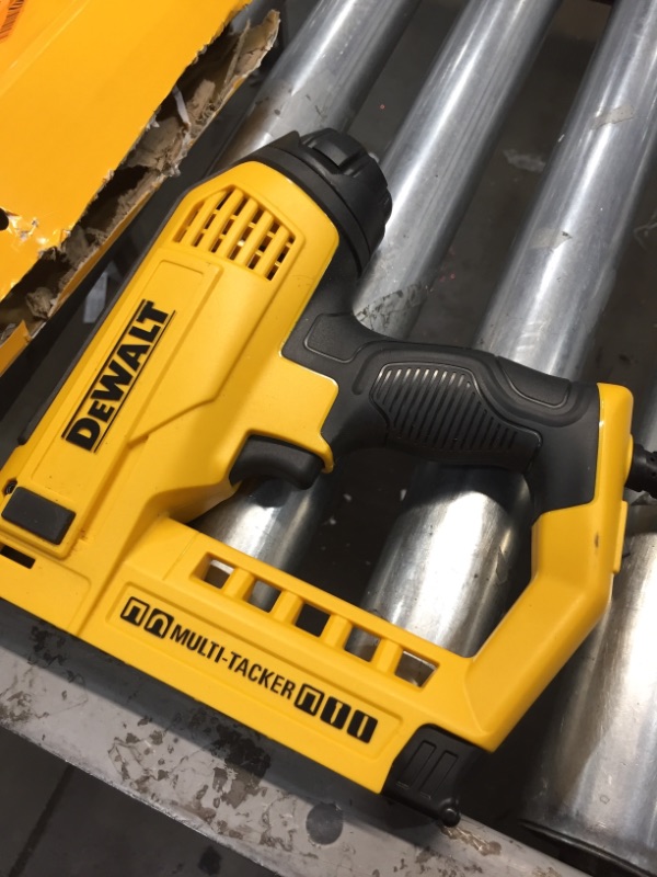 Photo 2 of **PREVIOUSLY OPENED**
DeWalt 5-in-1 Multi-Tacker and Brad Nailer