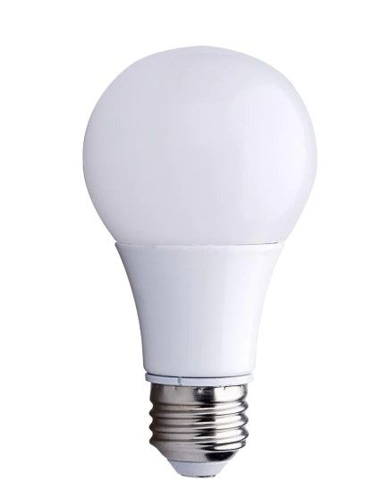 Photo 1 of 4pck- 75-Watt Equivalent A19 Dimmable Rated for Enclosed Fixtures ENERGY STAR LED Light Bulb Bright White 5000K (50-Pack)
