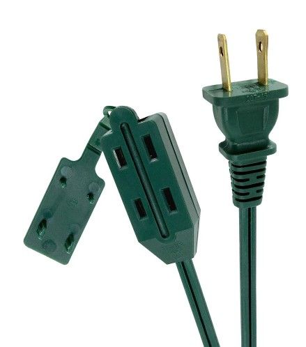 Photo 1 of HDX 3-Pack 16-Gauge Indoor 6 ft, 9 ft, 15 ft Sizes Green Extention Cords
