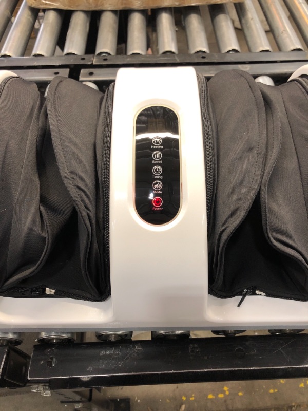 Photo 2 of USED**TESTED**Foot Massager Machine, TWT Leg/Calf Shiatsu Feet Massager with Heat, Built-in Infrared Heat Function 