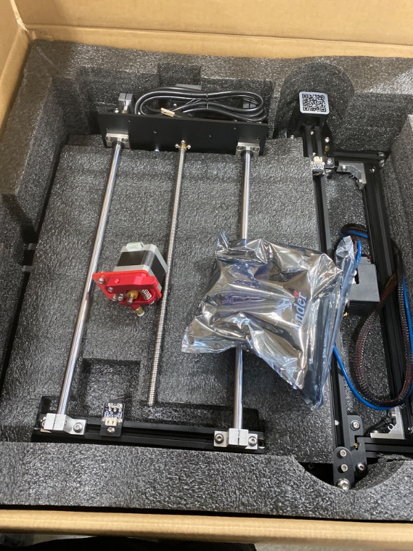 Photo 2 of Creality Ender 5 Pro 3D Printer, Upgraded 32 bits V4.2.2 Silent Mainboard, Large DIY FDM Printing, Resume Print, Powerful Filament Extruder, Cubic Structure, Print Size 8.7x8.7x11.8 inch
