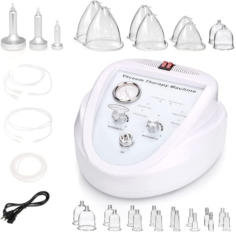 Photo 1 of Body Face Massage Shaping Enhancement Vacuum Machine,[USA Stock],with New Large Cups Body Beauty Tools