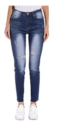 Photo 1 of Seyorz Denim Hot Shorts for Women High Stretch Mid Rise Shaping Pull-on Skinny Jeans