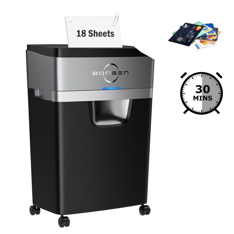 Photo 1 of 18 sheet Cross-Cut Paper Shredder
S3104