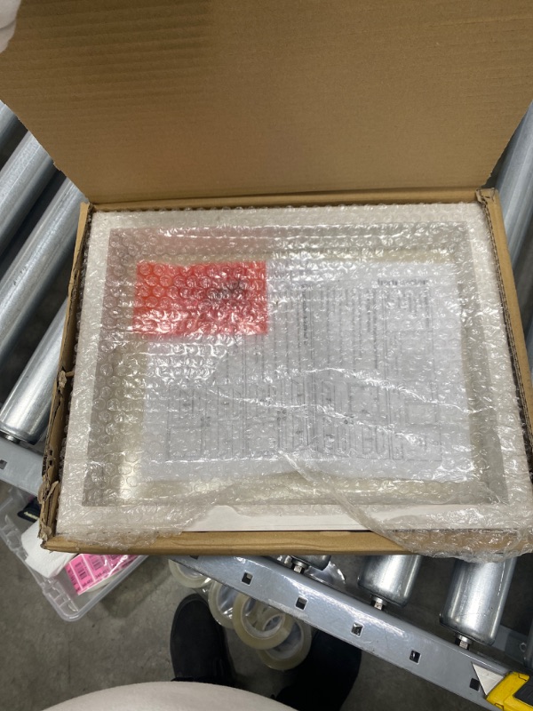 Photo 1 of Love-KANKEI Shadow Box Frame 11x14 Shadow Box Display Case with Removable Glass Window and Soft Linen Back Memory Box for Memorabilia Photos Awards Medals White
