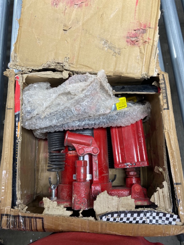 Photo 2 of ***PARTS ONLY*** Big Red TA92006 20 Ton Air Hydraulic Bottle Jack