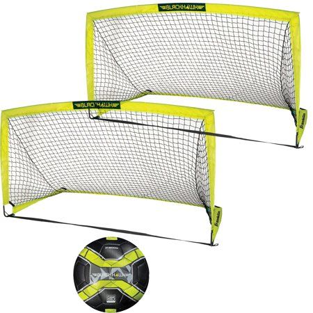 Photo 1 of Franklin Sports Blackhawk 9' X 5' Portable Soccer Goal
