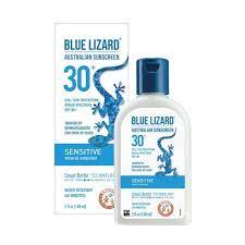 Photo 1 of 2 - BLUE LIZARD Australian Sunscreen, Sensitive SPF 30+, 5-Ounce
