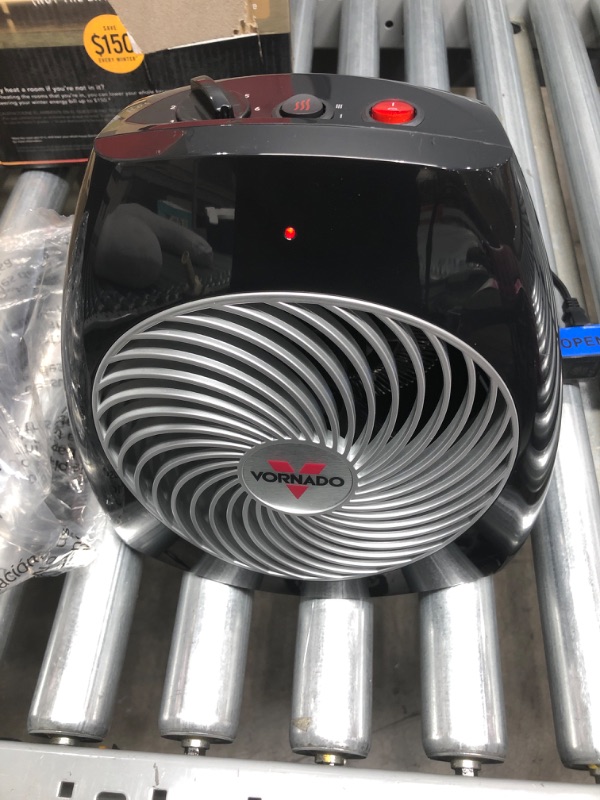 Photo 2 of Vornado 1,500 Watt Portable Electric Fan Compact Heater with Adjustable Thermostat
PARTS ONLY!!!