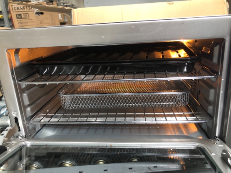 Photo 1 of NUWAVE BRAVO XL 30-Quart Convection Oven with Flavor Infusion Technology with Integrated Digital Temperature Probe; 12 Presets; 3 Fan Speeds; 5-Quartz Heating Elements
