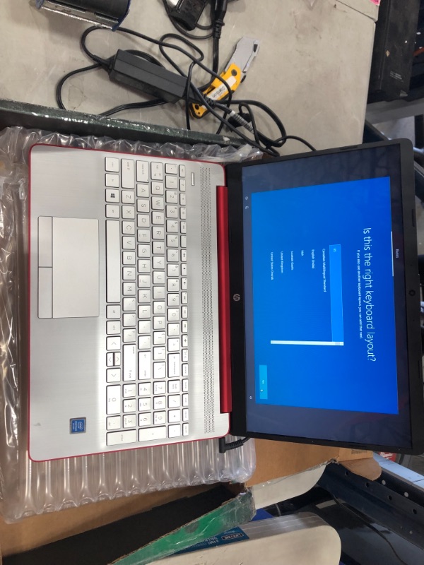 Photo 2 of HP 15-dw0083wm Laptop, 15.6" HD (1366 x 768), Intel Pentium Silver N5030, 4 GB RAM, 128 GB SSD, Webcam, Windows 10 S