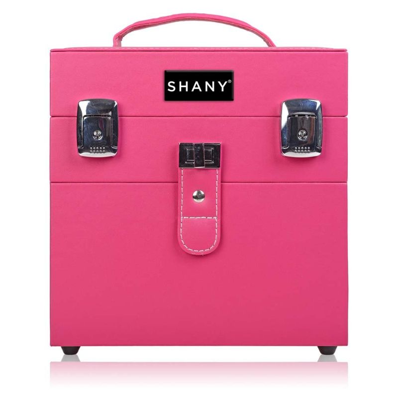 Photo 1 of SHANY Color Matters - Nail Accessories Organizer and Makeup Train Case - Sugar Gum
