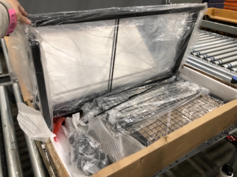 Photo 1 of USED: X-cosrack Bar Serving Cart,Mobile Wine Cart on Wheels, Kitchen Carts for Home,Industrial Vintage Style Wood Metal Serving Trolley, with Removable Top Tray,Brown
 26.7"D x 15.7"W x 37.2"H
