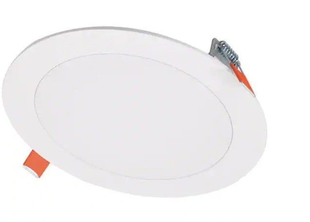 Photo 1 of HLBPH 6 in. Selectable CCT New Construction Canless Recessed Downlight w/Remote Driver/Junction Box Integrated LED Kit
