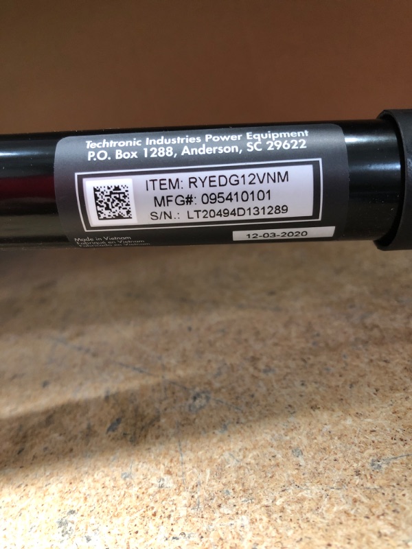 Photo 1 of **MISSING PARTS** RYOBI Expand-It 8 in. Universal Straight Shaft Edger Attachment
