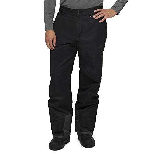 Photo 1 of Arctix Men's Essential Snow Pants, Black/Charcoal, Small/30" Inseam 29-30" X 30" 
