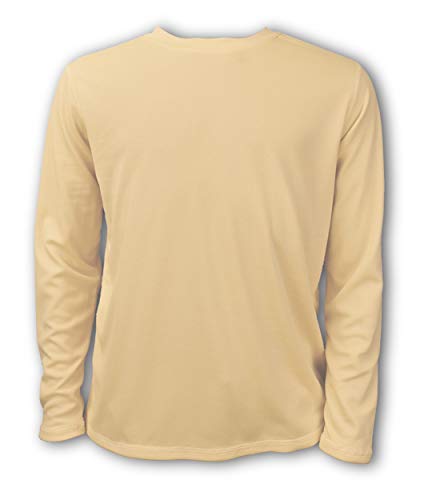 Photo 1 of Ingear Boys' Swim Shirt UPF Boys Sun Shirts Boys' Long Sleeve Rash Guard (Tan, X-Large)
