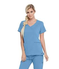 Photo 1 of FIGS Casma Three-Pocket Scrub Top for Women – Tailored Fit, Super Soft Stretch, Anti-Wrinkle Medical Scrub Top
