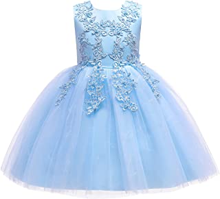 Photo 1 of Fancy Fever Girl Dress Gown Blush Blue, Size 1