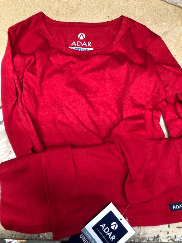 Photo 1 of Adar Women's Comfort Long Sleeve T-Shirt Underscrub Tee, Size Small