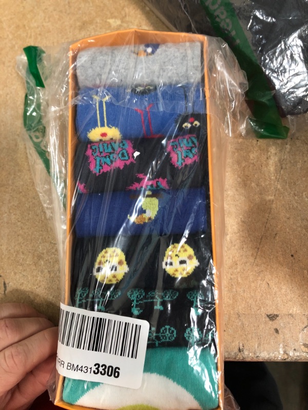 Photo 1 of Bonas Funny Socks Unisex 7.5-12 Made of Cotton, Crazy Novelty Socks Pack of 7