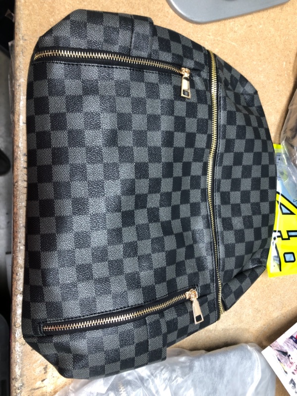 Photo 1 of CHECKERED FASHION BACKPACK