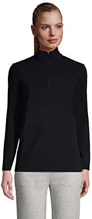 Photo 1 of *PATTERN VARIES* Lands' End Women's Quarter Zip Fleece Pullover Top
SIZE: S