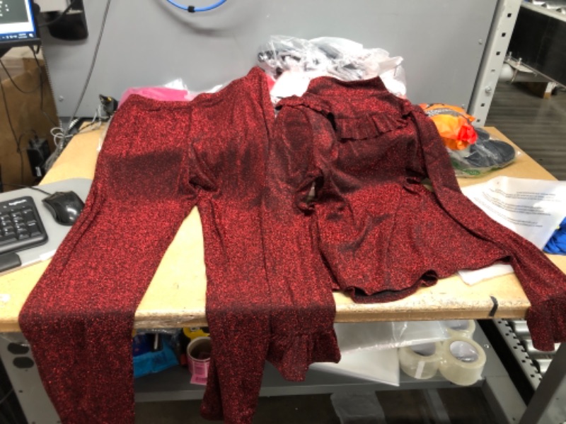 Photo 1 of CHOICE OUTFITS REDSHINY BLOUSE AND PANTS NO TAGS GUES SIZE: MEDIUM