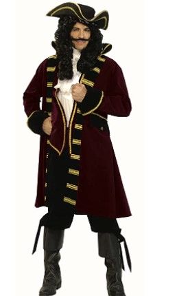 Photo 1 of Forum Designer Deluxe Pirate Captain Costume Medium 