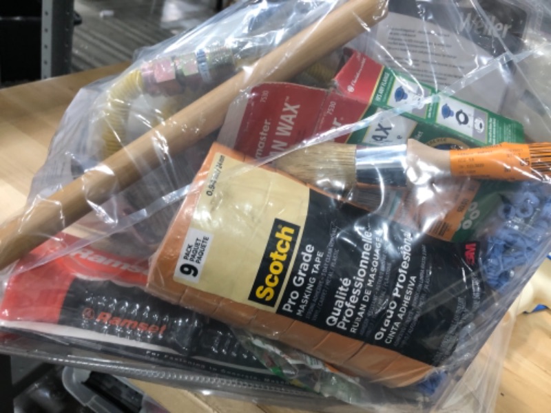Photo 1 of ****SOLD AS IS ** NO REFUNDS -  BUNDLE OF ASSORTED HOME , ELECTRICAL & PLUMBING ITEMS    
