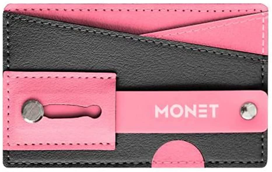 Photo 1 of monet Phone Grip. Wallet. Kickstand (Pink/Black)
(7 pack) 