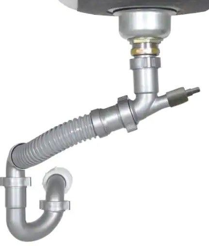 Photo 1 of 1-1/2 in. All-in-One Drain Kit for Single Bowl Kitchen Sinks, Bar Sinks and Utility Sinks
