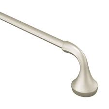 Photo 2 of 
Eva 24 in. Towel Bar in Brushed Nickel