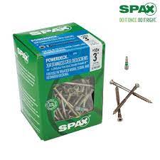 Photo 1 of #10 x 3-1/2 in. T-Star Plus Drive Trim Head DoubleLok Thread Stainless Steel Screw (300-Box)