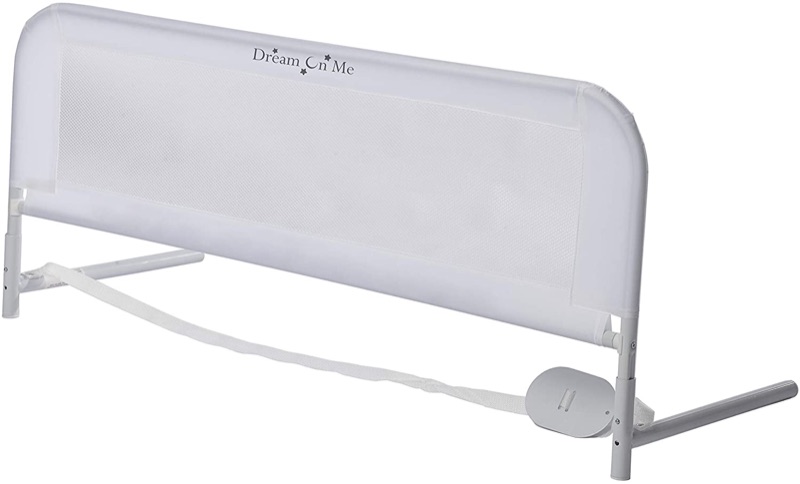 Photo 1 of Dream On Me Adjustable Bed Rail, White, 3 Pound , 40x4.5x1 Inch (Pack of 1)